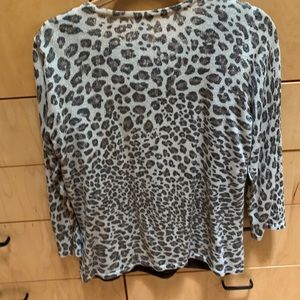 Chico’s cardigan and tank top